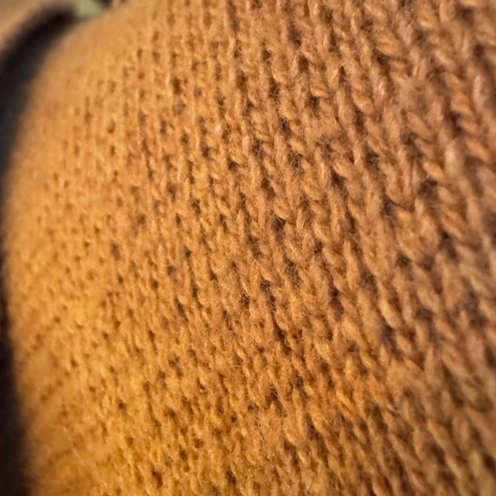 Talbot’s Wool Blend Open Front Cardigan Rust Brow… - image 6
